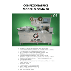 CONFEZIONATRICE MOD. COMA 30