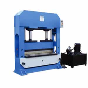 PRESSA IDRAULICA A DOPPIA COLONNA COMA MOD. HPB100-150 MACCHINA NUOVA DI FABBRICA